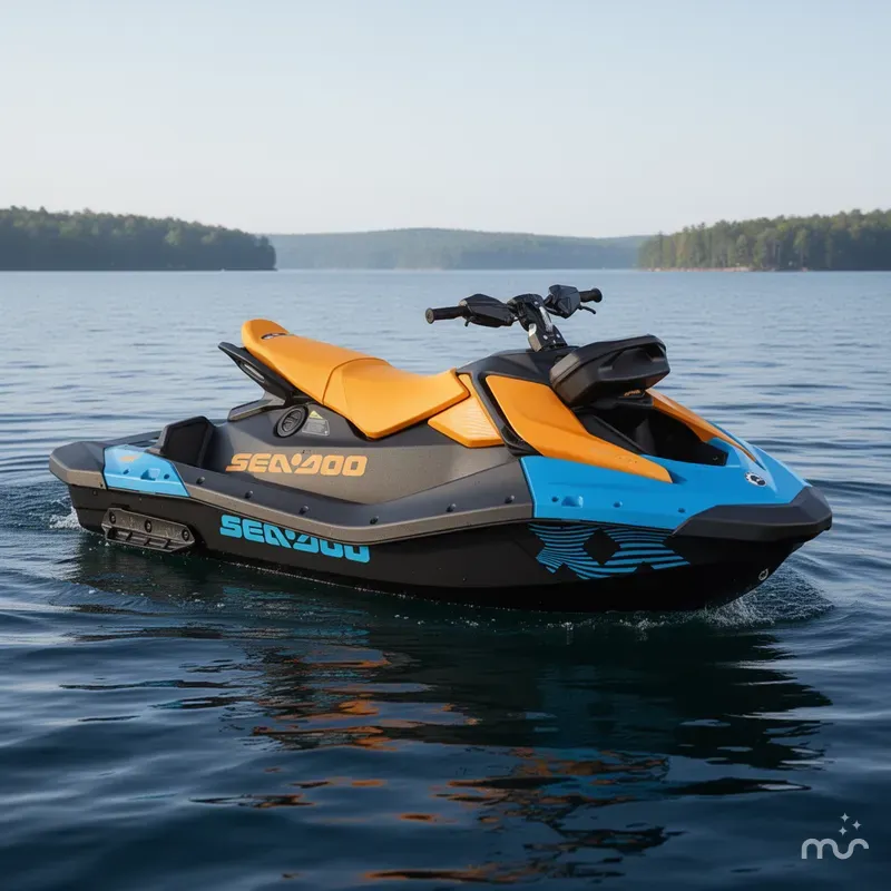 Slide: The Image of Sea-Doo Spark Trixx for 3 iBR and Audio in option 2026 - 0