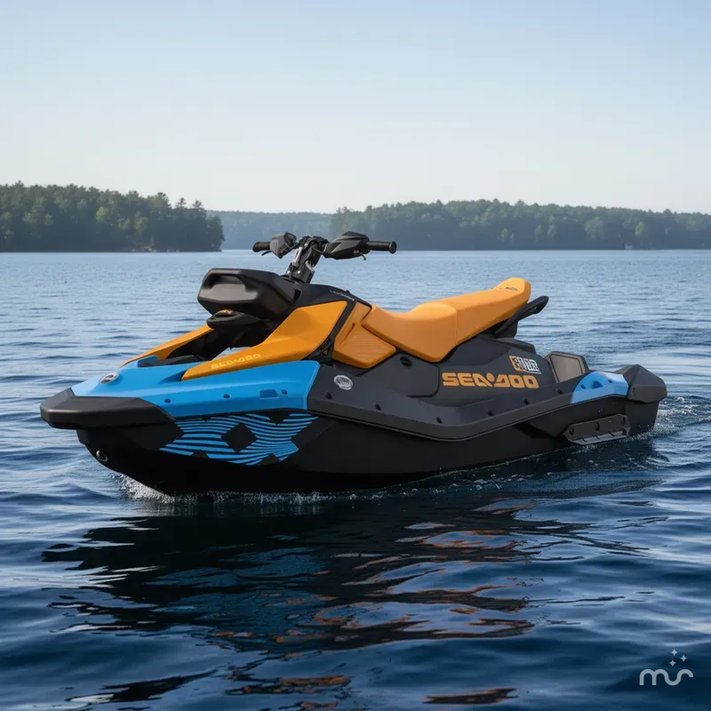 Slide: The Image of Sea-Doo Spark Trixx for 3 iBR and Audio in option 2026 - 2