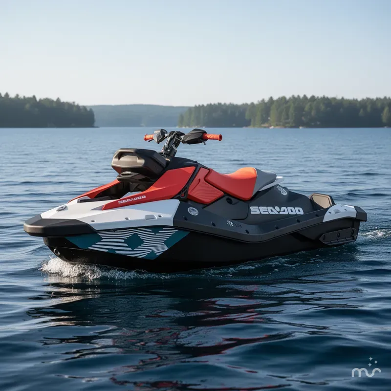 Slide: The Image of Sea-Doo Spark Trixx for 1 iBR and Audio in option 2026 - 2