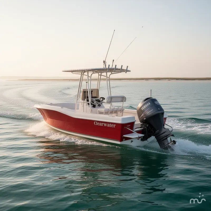 Slide: The Image of Clearwater 2000 Center Console 2012 - 4
