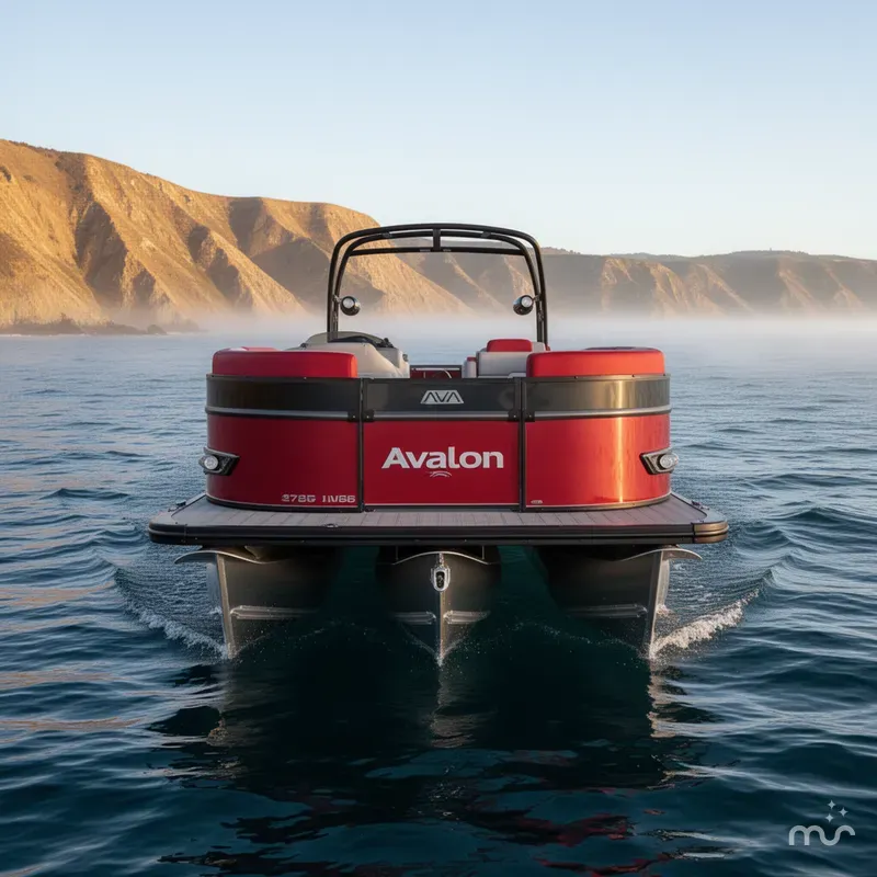 Slide: The Image of Avalon Catalina Quad Lounger Shift Windshield - 27 FT w/ 425HP Mercury! 2026 - 3