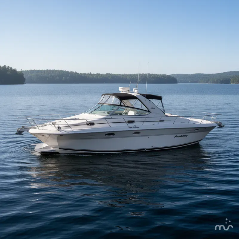 Slide: The Image of Sea Ray Sundancer 370 1995 - 2
