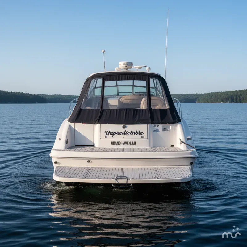 Slide: The Image of Sea Ray Sundancer 370 1995 - 3