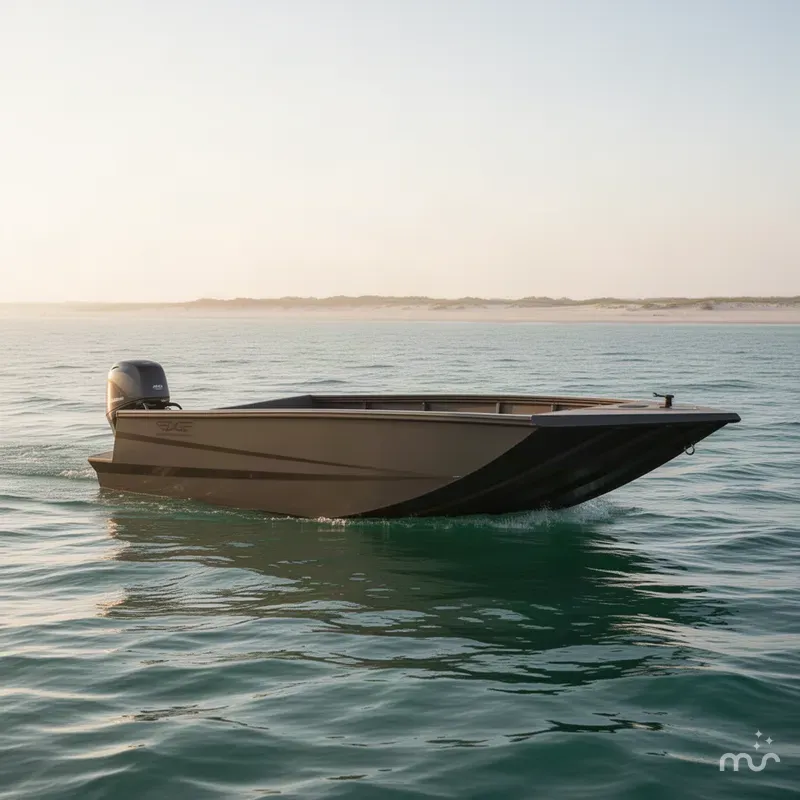 The Image of Edge Boats Sportsman Series 553DB MID DECK-40HP AND TRAILER 2026 - 0