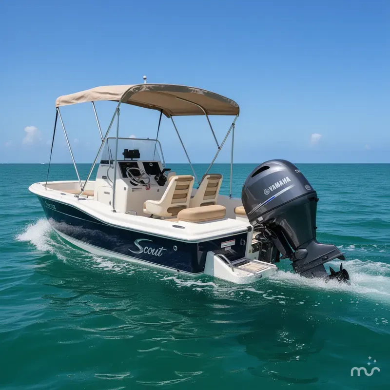 Slide: The Image of Scout 175 Sportfish 2022 - 2