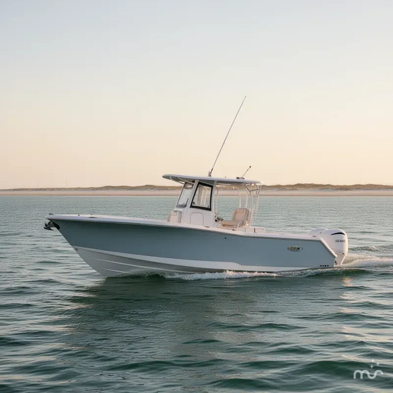 Slide: The Image of Sea Hunt Gamefish 28 Coffin Box 2027 - 2