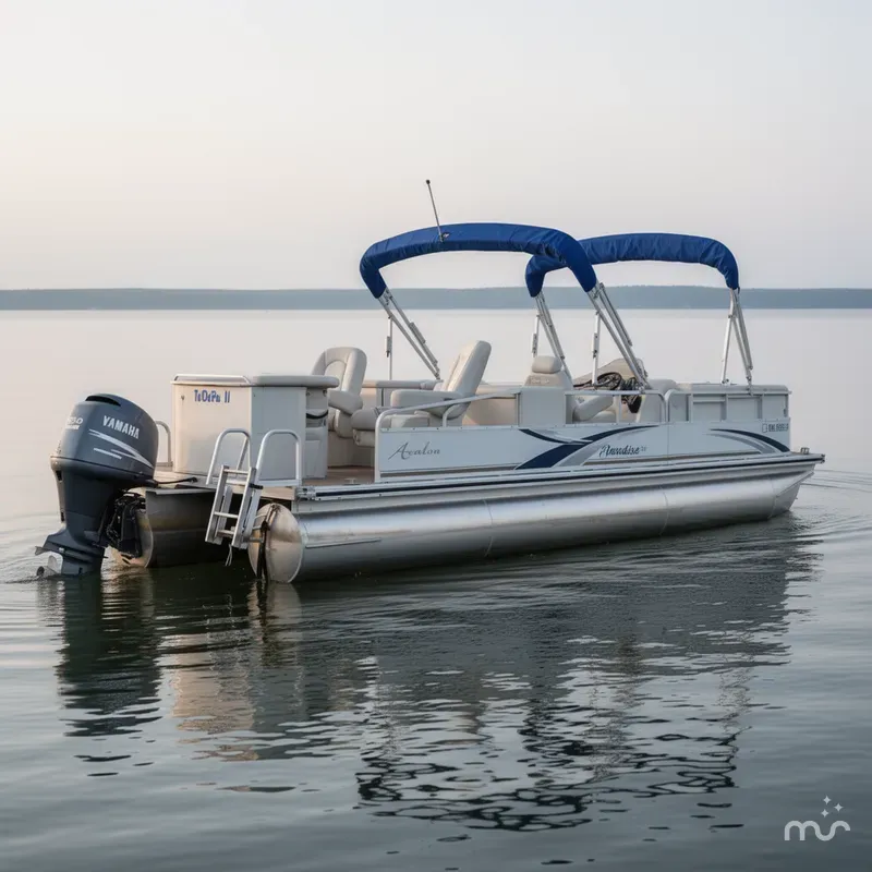 The Image of Avalon Paradise 26' Sandbar Triple-Toon - IN STOCK 2009 - 0