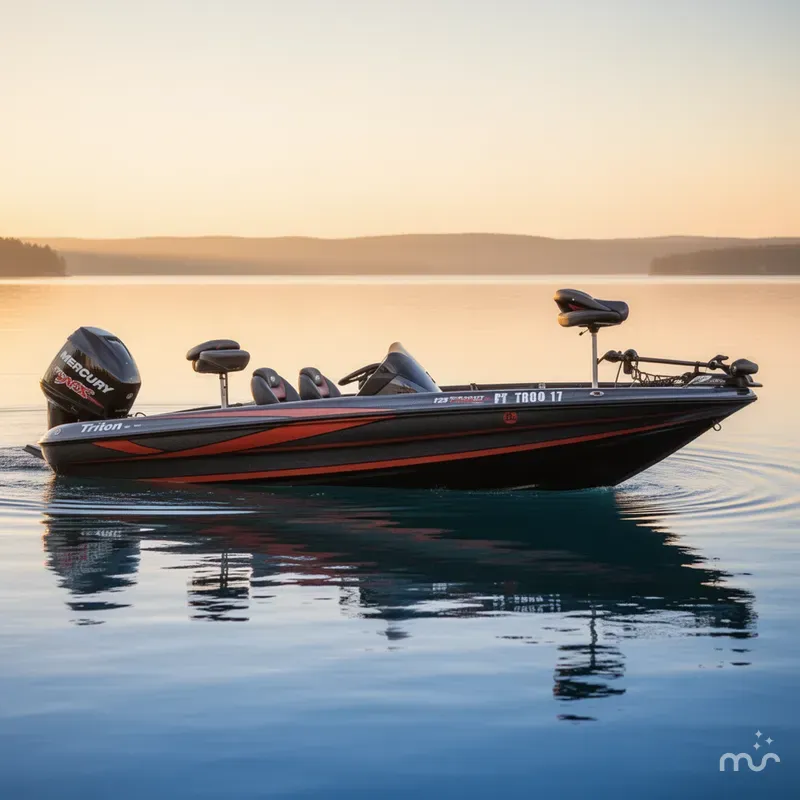 The Image of Triton TRX19 PATRIOT /225 Mercury Proxs /Hot Foot And Mor 2017 - 0