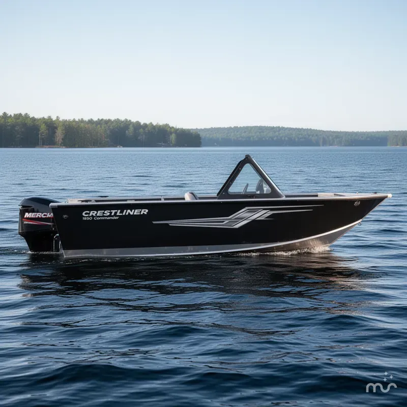 Slide: The Image of Crestliner 1850 Commander 2026 - 2