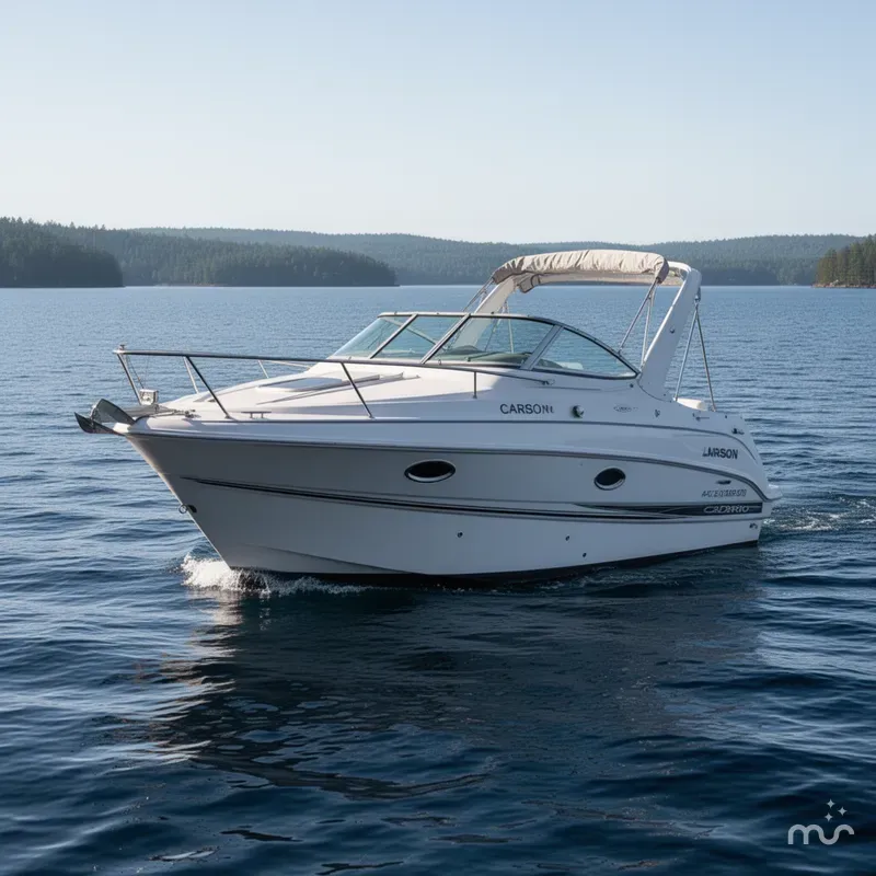 Slide: The Image of Larson Cabrio 270 1999 - 2