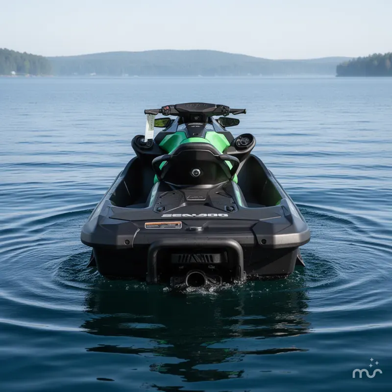 Slide: The Image of Sea-Doo GTI™ SE 130 iBR Tech, Audio, iDF, iBR SE 130 W AUDIO, Ibr, Idf, BLACK & GREEN 2026 - 3