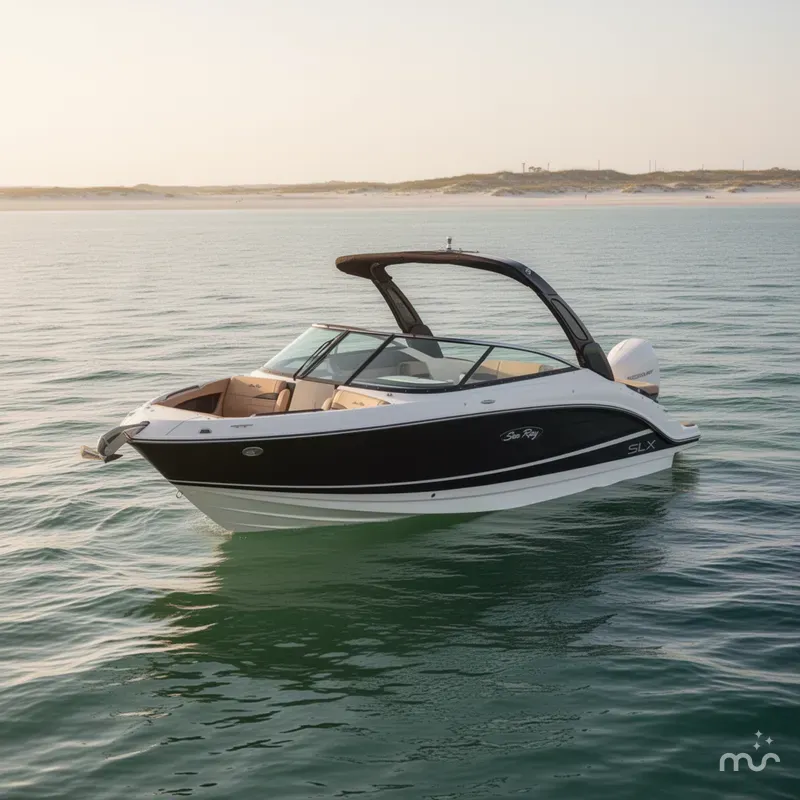 Slide: The Image of Sea Ray SLX 260 Outboard 2024 - 2