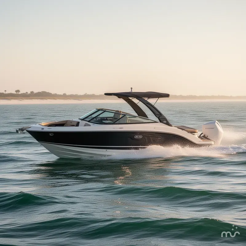 Slide: The Image of Sea Ray SLX 260 Outboard 2024 - 4