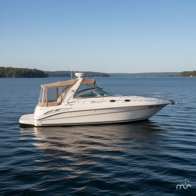Slide: The Image of Sea Ray 340 Sundancer 1999 - 2