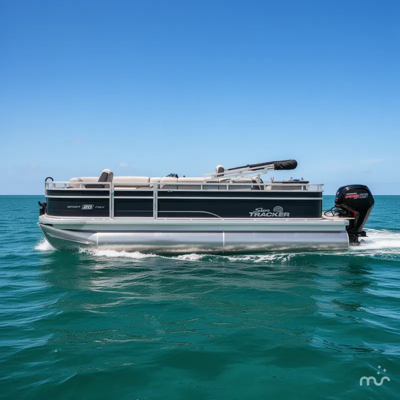 Slide: The Image of Sun Tracker SportFish 20 DLX 2026 - 2