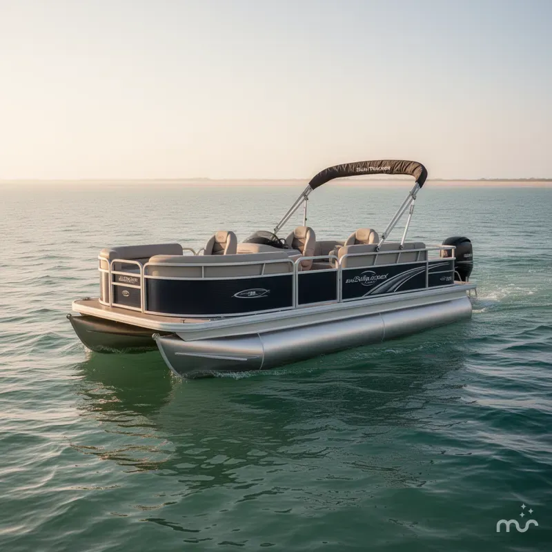 Slide: The Image of Sun Tracker Bass Buggy 18 DLX 2026 - 2