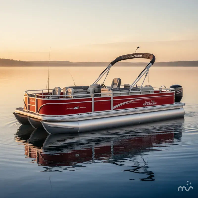 The Image of Sun Tracker Fishin' Barge 22 DLX 2026 - 0