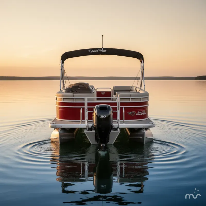 Slide: The Image of Sun Tracker Fishin' Barge 22 DLX 2026 - 3