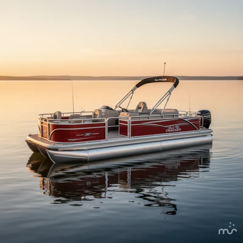Slide: The Image of Sun Tracker Fishin' Barge 22 DLX 2026 - 4