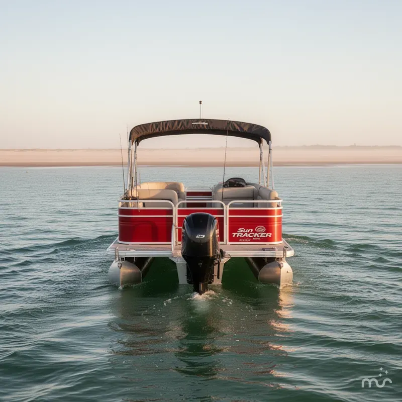 Slide: The Image of Sun Tracker Fishin' Barge 22 DLX 2026 - 3