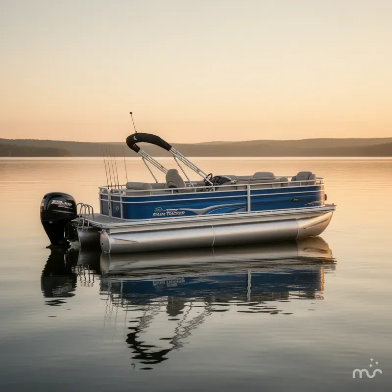 The Image of Sun Tracker Fishin' Barge 20 DLX 2026 - 0