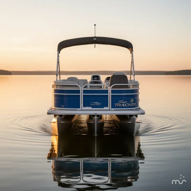Slide: The Image of Sun Tracker Fishin' Barge 20 DLX 2026 - 1