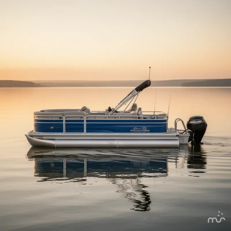Slide: The Image of Sun Tracker Fishin' Barge 20 DLX 2026 - 2