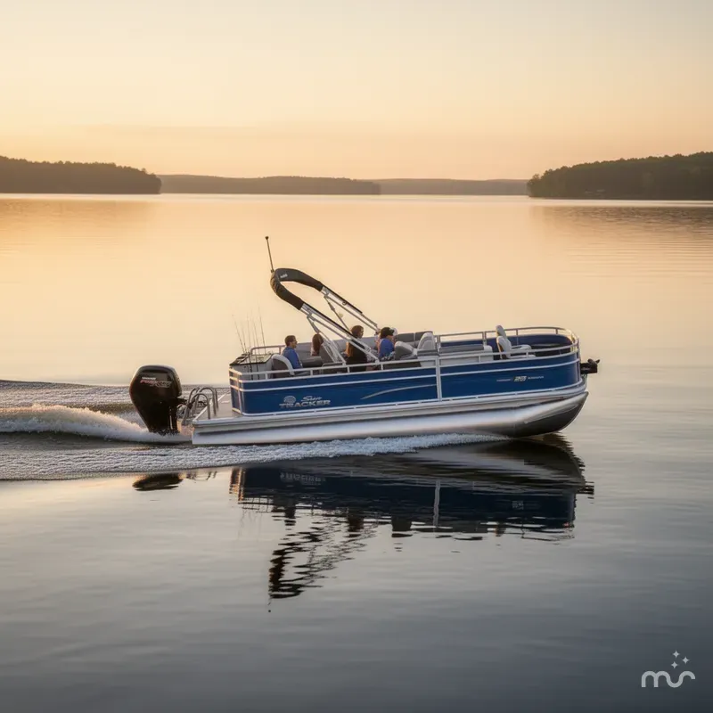 Slide: The Image of Sun Tracker Fishin' Barge 20 DLX 2026 - 4