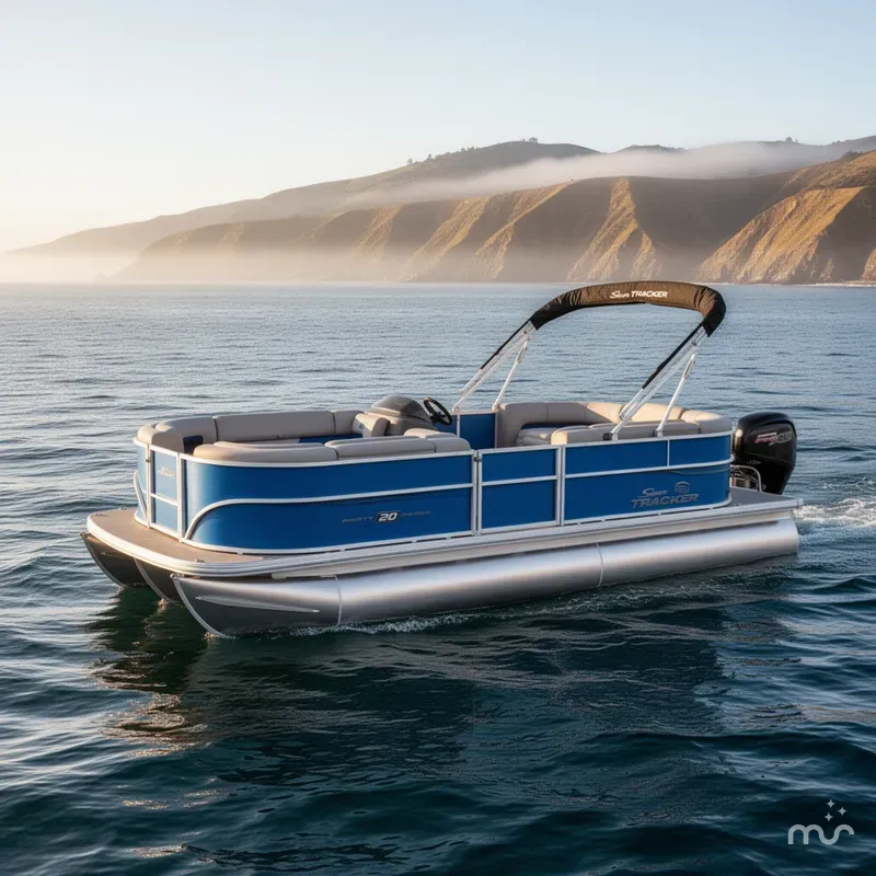 The Image of Sun Tracker Party Barge 20 DLX 2026 - 0