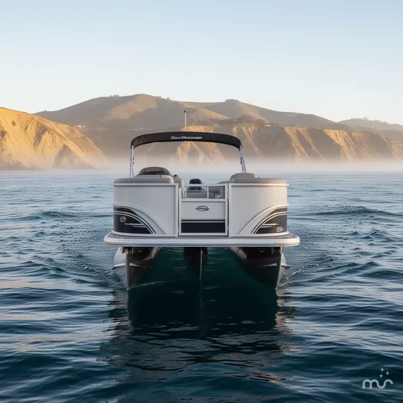 Slide: The Image of Sun Tracker Party Barge 20 DLX 2026 - 1