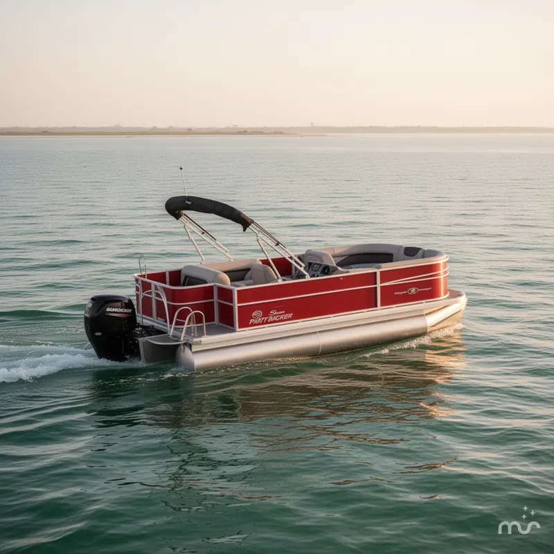 The Image of Sun Tracker Party Barge 18 DLX 2026 - 0