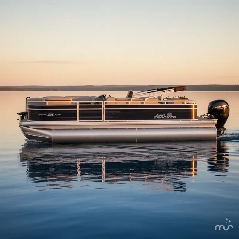 Slide: The Image of Sun Tracker SportFish 22 DLX 2026 - 2
