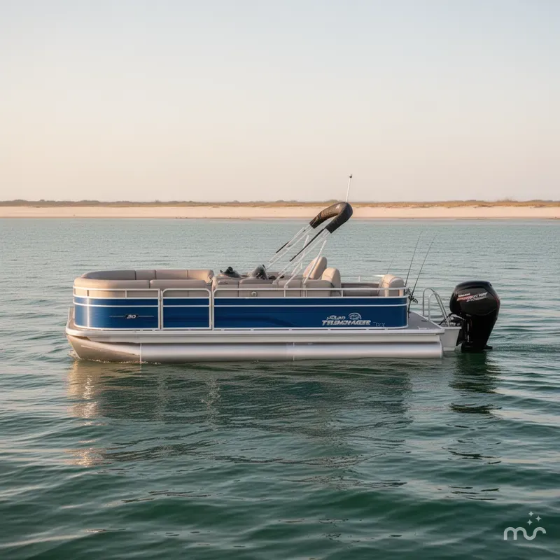 Slide: The Image of Sun Tracker Fishin' Barge 20 DLX 2026 - 2