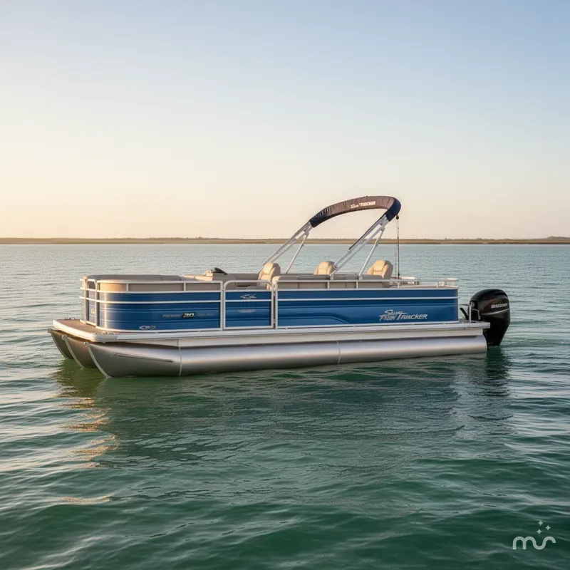 Slide: The Image of Sun Tracker Fishin' Barge 20 DLX 2026 - 4