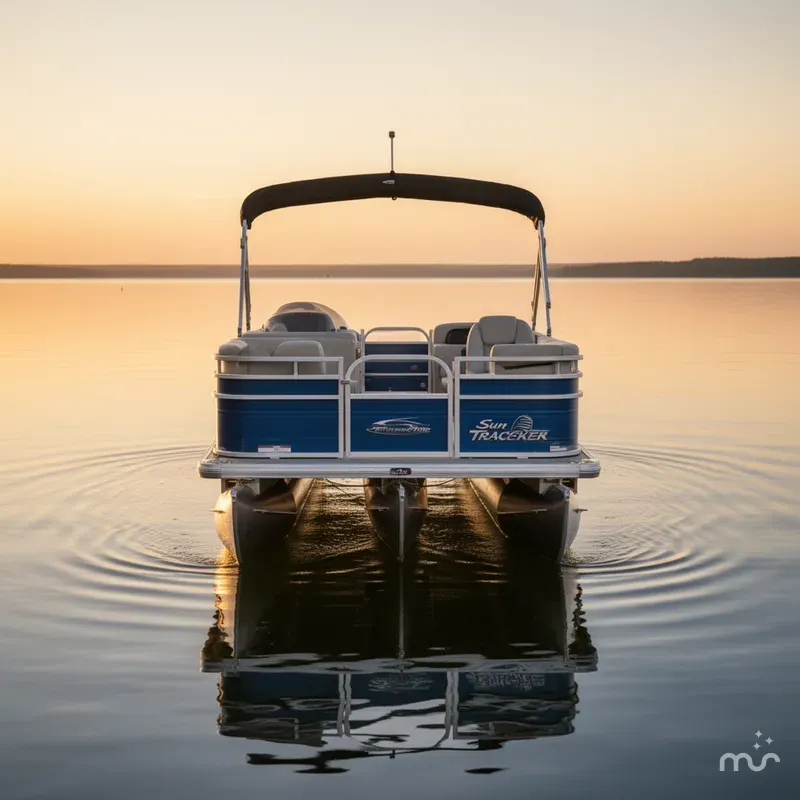 Slide: The Image of Sun Tracker Fishin' Barge 20 DLX 2026 - 1