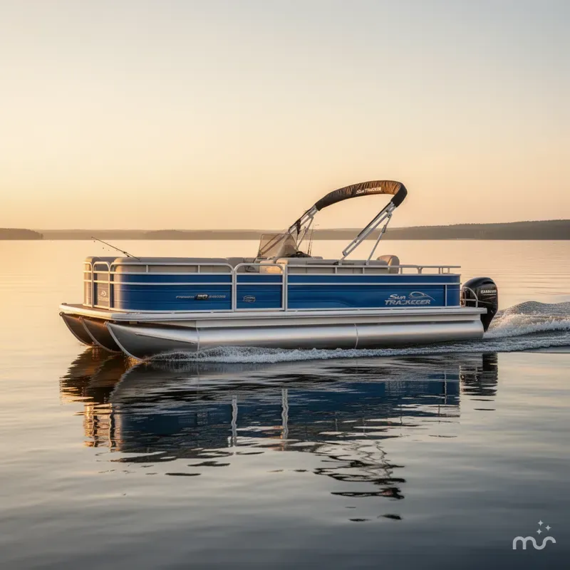 Slide: The Image of Sun Tracker Fishin' Barge 20 DLX 2026 - 4