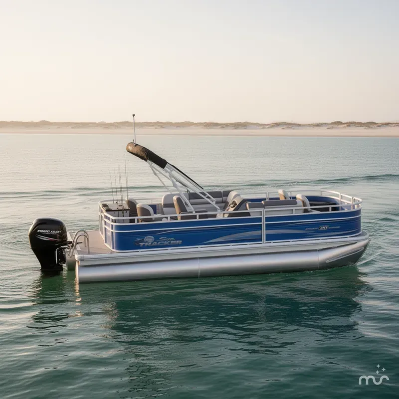 The Image of Sun Tracker Fishin' Barge 20 DLX 2026 - 0