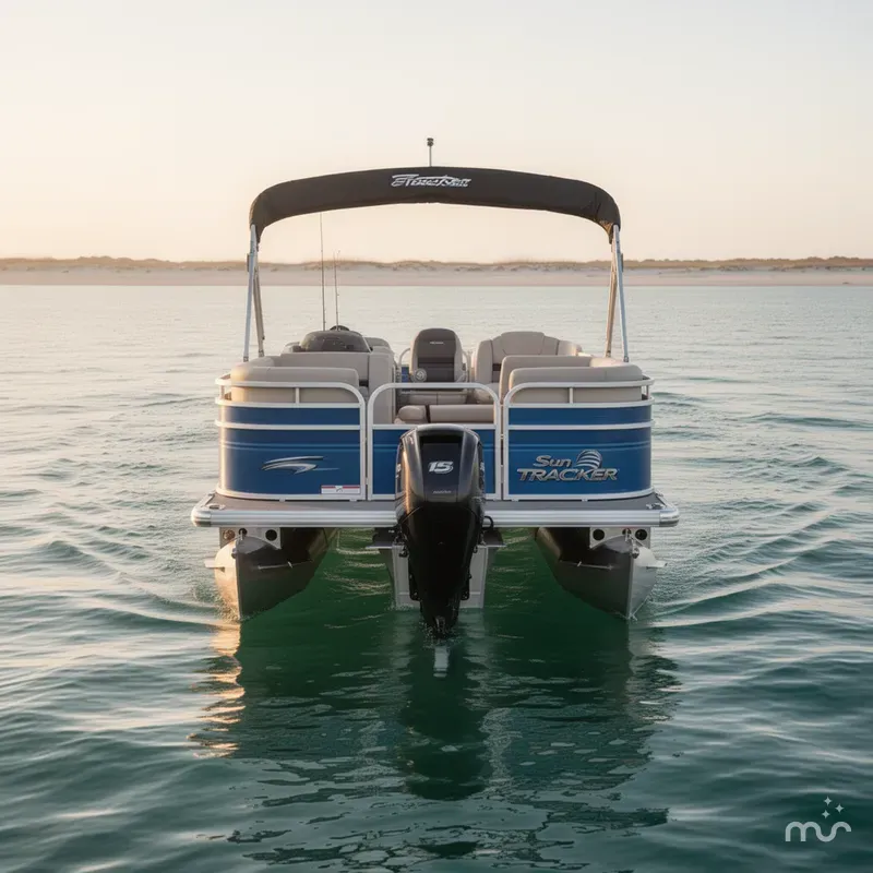 Slide: The Image of Sun Tracker Fishin' Barge 20 DLX 2026 - 1