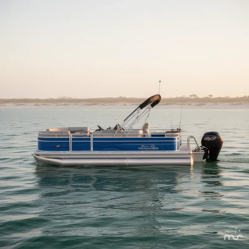 Slide: The Image of Sun Tracker Fishin' Barge 20 DLX 2026 - 2