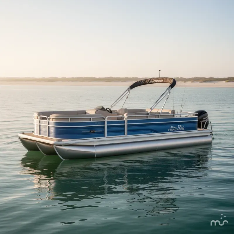 Slide: The Image of Sun Tracker Fishin' Barge 20 DLX 2026 - 4