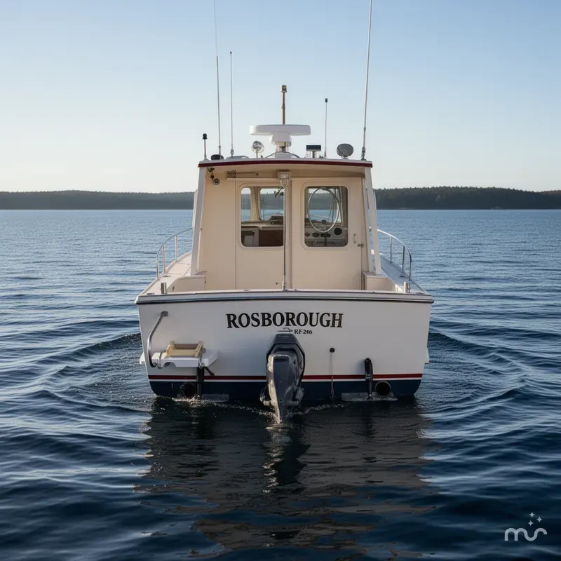 Slide: The Image of Rosborough RF-246 Custom Wheelhouse 2001 - 3