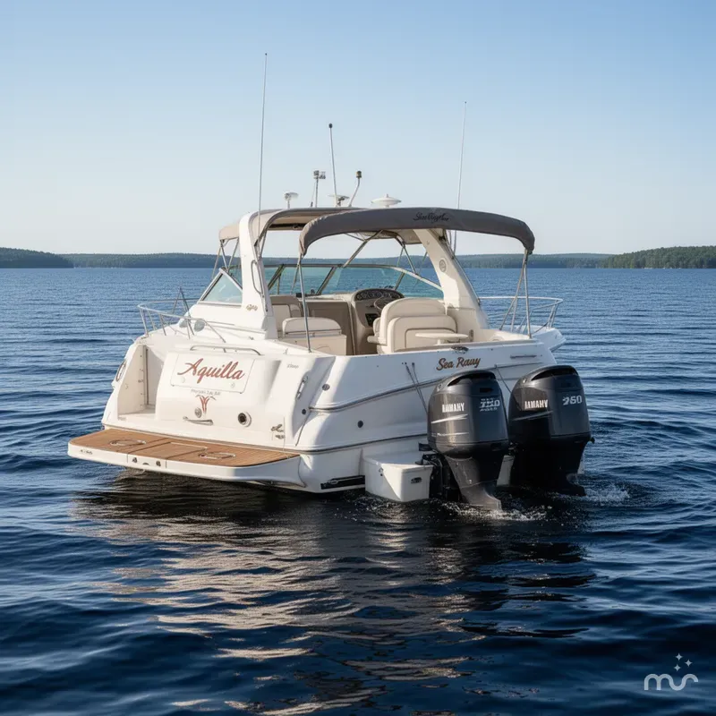 Slide: The Image of Sea Ray 290 Sundancer 1999 - 3