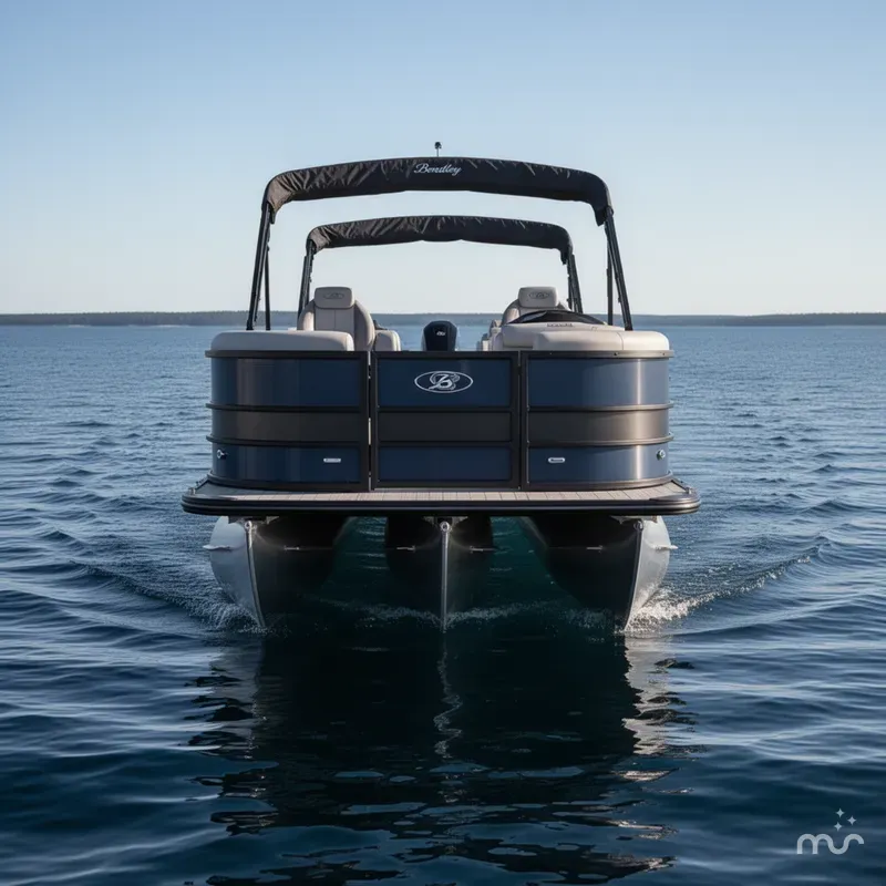 Slide: The Image of Bentley Pontoons Legacy 243 Swingback 2026 - 1
