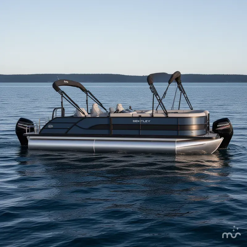 Slide: The Image of Bentley Pontoons Legacy 243 Swingback 2026 - 2
