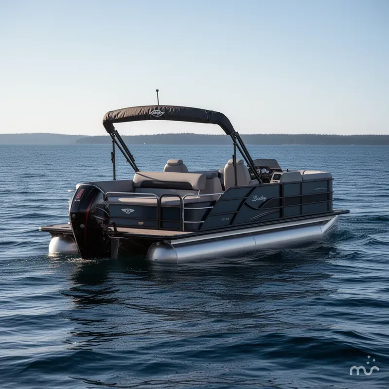 Slide: The Image of Bentley Pontoons Legacy 243 Swingback 2026 - 3