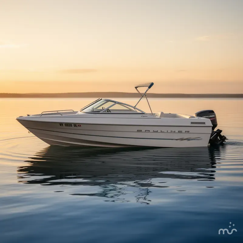 Slide: The Image of Bayliner 1952 Capri DX 2000 - 2