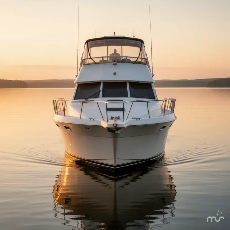 Slide: The Image of Carver Yachts 350 Mariner 2000 - 1