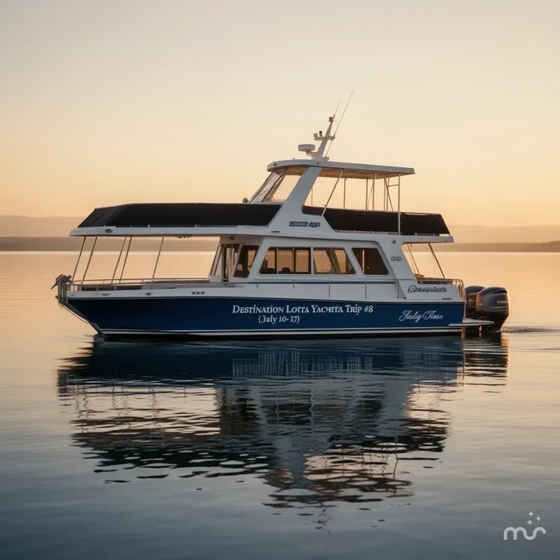 Slide: The Image of Destination Lotta Yachta Trip #8 (July 10-17) 2013 - 2
