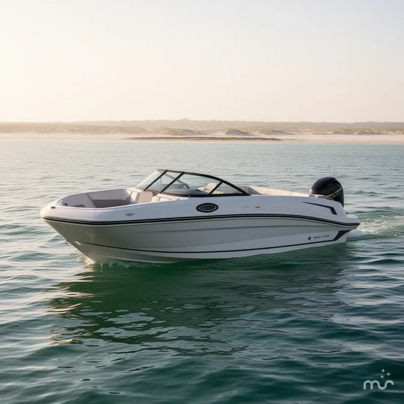 Slide: The Image of Bayliner VR6 Bowrider OB 2023 - 2
