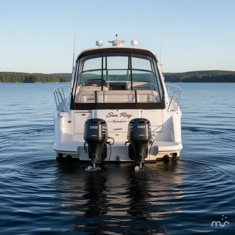 Slide: The Image of Sea Ray 340 Sundancer 2000 - 3
